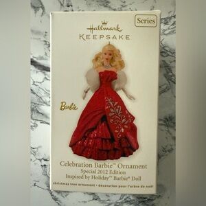 Hallmark Keepsake Ornament Celebration Barbie 2012 Edition